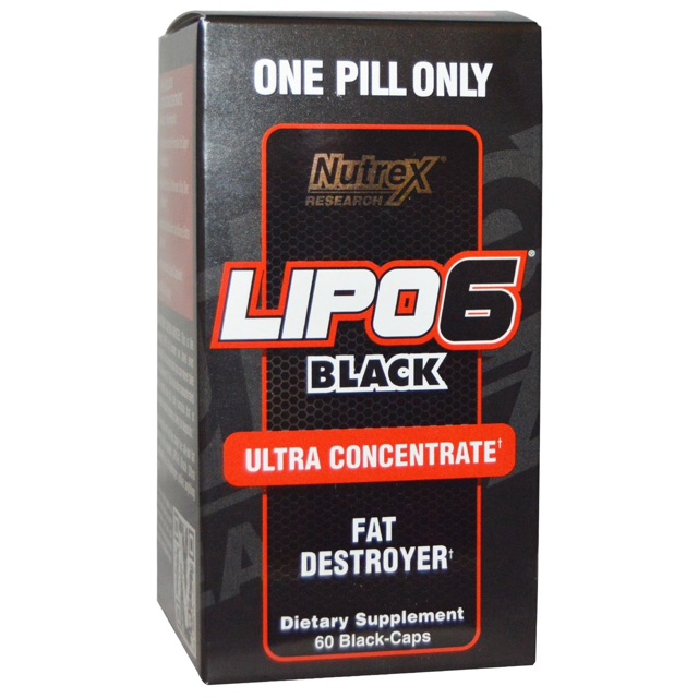 Nutrex Lipo 6 Black - caps, Lipo 6 BLACK Ultra Concentrate și avantajele sale