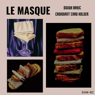 [LE Masque] DOUGH BASIC CROISSANT CARD HOLDER / 7COLOR / กระเป๋าสตางค์ ใส่บัตรประจําวัน สําหรับผู้หญิง / สินค้าเกาหลี / สินค้าขายดี