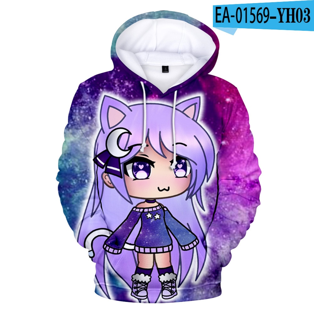 Boy 316 ปีเสื้อกันหนาว Gacha Life Hoodie Hoodies Boygirls Gacha Life Sweatshirt