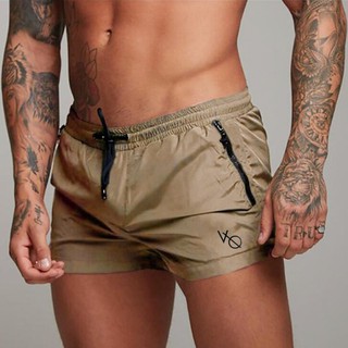 【In stock】VQ Fitness Mens Sweat Shorts Sports Running Casual Breathable Training Beach Shorts 4kEK