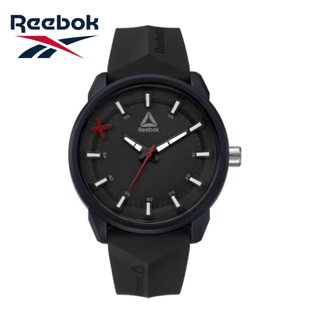 Reebok Watch รุ่น RD-DOD-G2-PBIB-BR นาฬิกาข้อมือสายซิลิโคนดำ