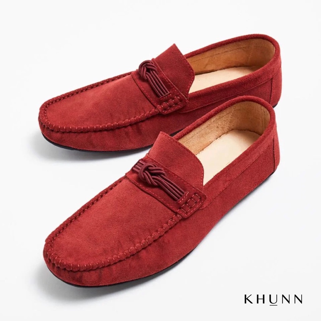 Khunn (คุณณ์) รองเท้ารุ่น Sprarrow สี Burgendy