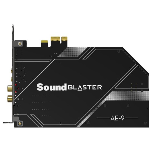 Creative Sound Cardซาวการ ด Intetnal Sound Blaster Metallic Gray Crt Blasterx Ae 9 ราคาท ด ท ส ด