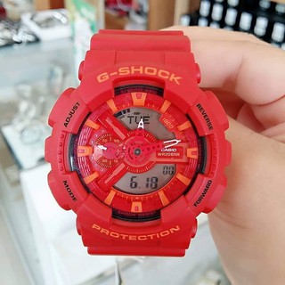 G shockแท้ GA-110AC-4ADR นาฬิกาข้อมือผู้ชาย นาฬิกาคาสิโอ้