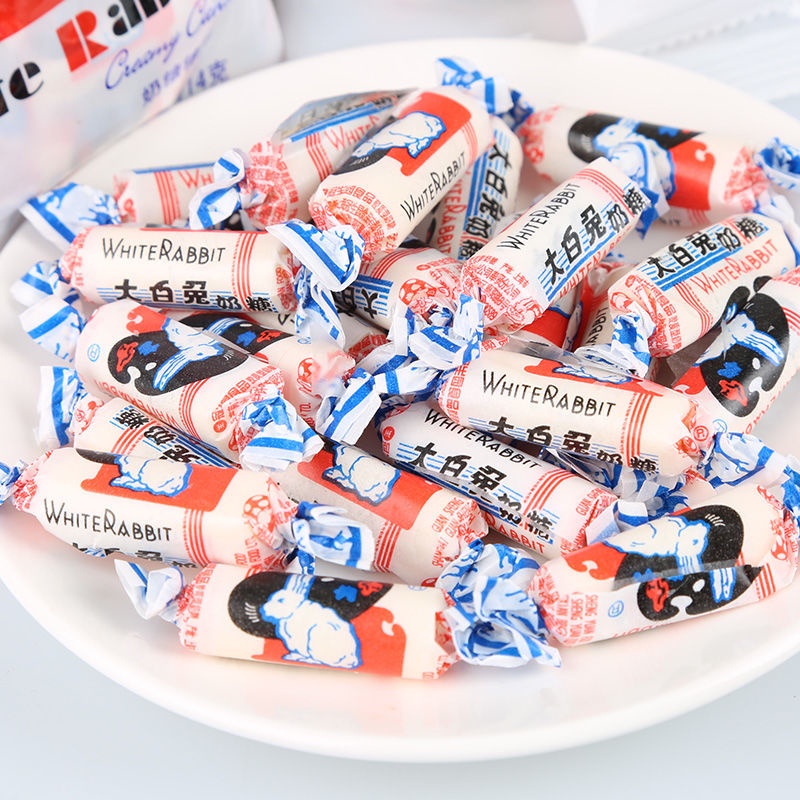 ลูกอม卍 [ราคาโรงงาน] White Rabbit Original Toffee 227g Shanghai ...