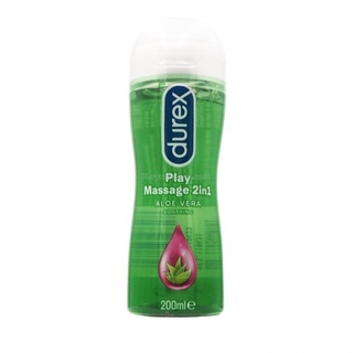 ดูเร็กซ์ เจลหล่อลื่น เพลย์ มาสสาจ ทูอินวัน 200 มล. Durex ​Play Massage 2in1 Lubricant Gel 200ml