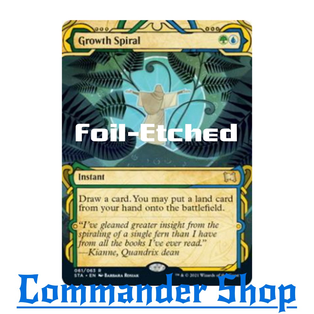 Growth Spiral (Instant) Green Blue à¸Šà¸¸à¸” Strixhaven Mystical