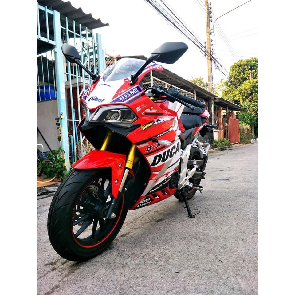 สติ๊กเกอร์แต่งรถ GPX 150 GR ลาย Moto GP | ลายแต่ง GR | สติ๊กเกอร์ GR150 ชุดใหญ่ กันน้ำ 100%  ทนแดด |