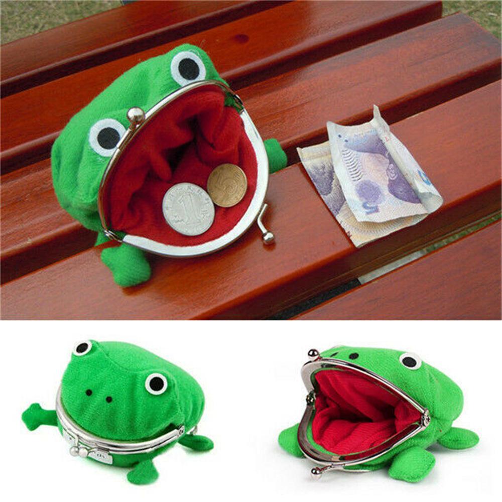 Uoothasome กบกระเป๋าสตางค์ตุ๊กตาน่ารักกระเป๋าคอสเพลย์ Props การ์ตูนมังงะ Mini Storage Bag