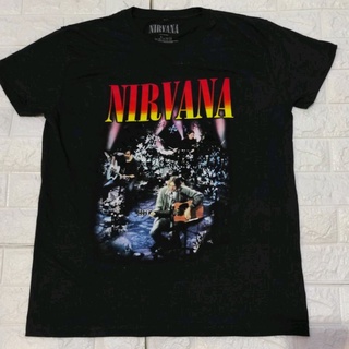 เสื้อวง​ Nirvana live bands ลิขสิทธิ์​ ปี2022 【S-4XL】