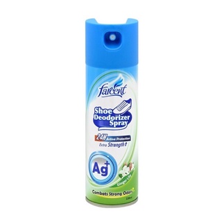 Farcent shoe deodorizer spray สเปร์ยขจัดกลิ่นรองเท้า Ag+ 220 มล.