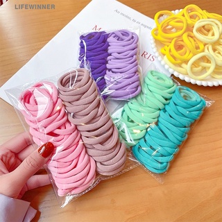 Candy-Colored  Large Hair Rope / High Elasticity Hair Circle / Girls Head Rope Rubber Band / Elastic Durable Hair Band  / Women Ponytail Holder  Hair Circle / Daily Simple Hair Ties Hair Scrunchies