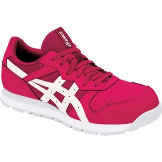 ASICS รองเท้าเซฟตี้ทรงสปอร์ต สำหรับผู้หญิง Lady Winjob CP207 PROTECTIVE SNEAKERS (Burgundy x Birch)