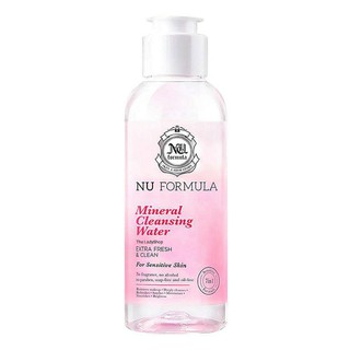 NU FORMULA นู ฟอร์มูล่า มิเนอรัล คลีนซิ่ง วอเตอร์ 100 มล.