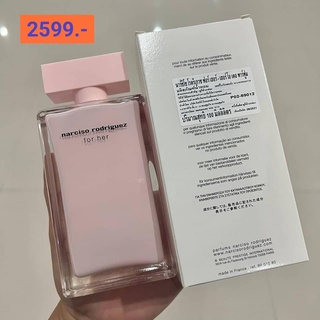 No Box 100ml ของแท้ ล็อตใหม่ ฉลากไทย Narciso Rodriguez for Her EDP เป็นน้ำหอมที่ถูกเปิดตัว ในขวดสีชมพู