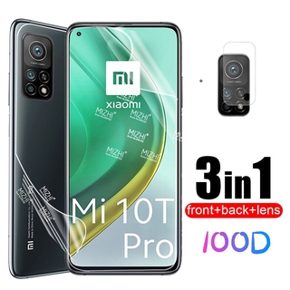 XIAOMI MI ฟิล์มไฮโดรเจลกันรอยหน้าจอสําหรับ Xiaomi Mi10T Pro 5 G Xiomi 10Tpro