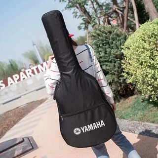 กระเป๋ากีต้าร์โปร่ง กีตาร์ไฟฟ้า YAMAHA ยามาฮ่า ขนาด40-41นิ้ว หนาบุฟองน้ำ แถมฟรีปิ๊กGibson2ชิ้น
