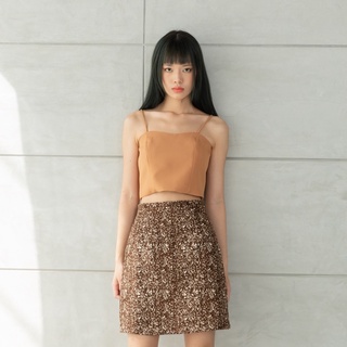 Pixie Skirt (Brown Paint)