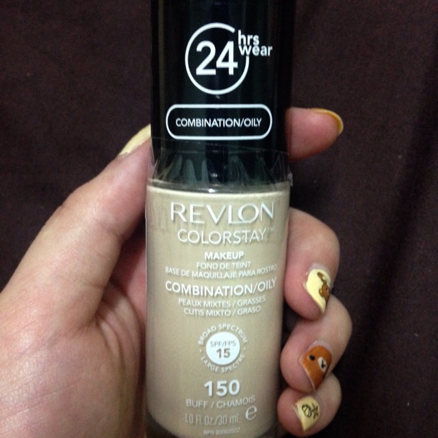 (new)Revlon Colorstay #150 Buff ฝาดำเทพ