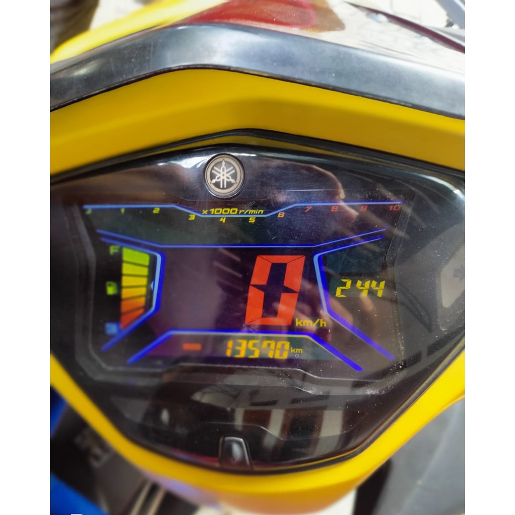 สติ๊กเกอร์ซันเบิร์น LCD SPEEDOMETER แพ็คเกจ YAMAHA AEROX vva/LEXI