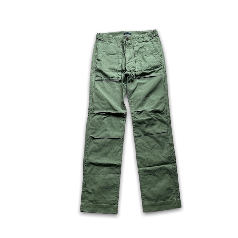 กางเกงทหารแบรนด์GAPสีเขียว