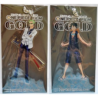 One Piece Film Gold Acrylic Keychain