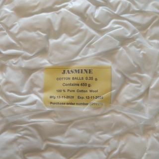 Jasmine Cotton Balls 0.35g contains 450g