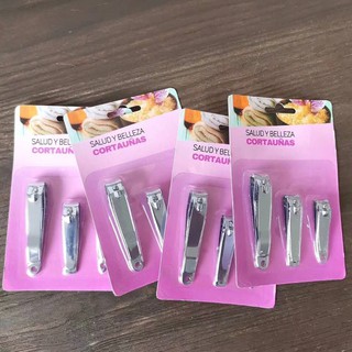 Saludy belleza Nail clipper set ชุดกรรไกรตัดเล็บ 3  ตกแต่งเล็บตัดเล็บ ตัดหนังซอกเล็บให้สวยงาม