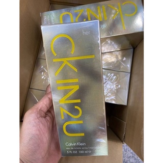 Calvin Klien CK IN2U For Her EDT 150 ml. ของแท้