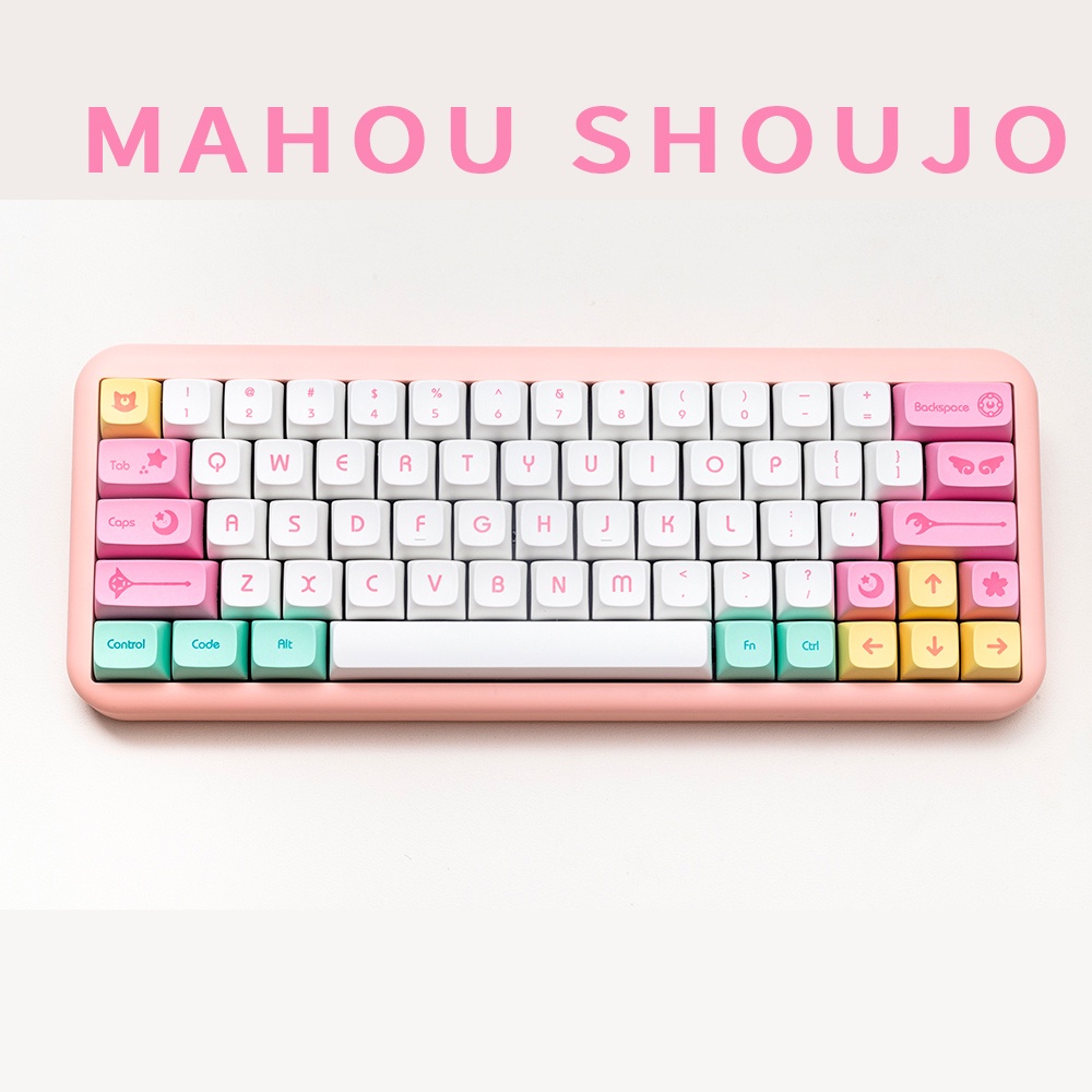 Mahou Shoujo Magical Girl ปุ่มกดคีย์บอร์ด XDA 143 คีย์