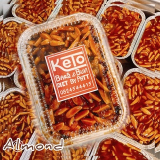 ท๊อฟฟี่เค้กอัลมอนด์คีโต Almond Toffee cake keto หล่อฮังก๊วย0%kcal.❌ไร้แป้ง❌ไร้น้ำตาล❌ไร้สารกันเสีย✔️Ketofriendly