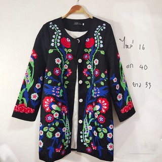 เสื้อโค้ทเก๋ๆสภาพสวยเหมือนใหม่