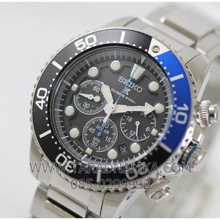 ﻿นาฬิกา SEIKO SOLAR SPORT Chronograph Divers 200 m. SSC017P1 (ประกันศูนย์ บ.ไซโกประเทศไทย จำกัด)