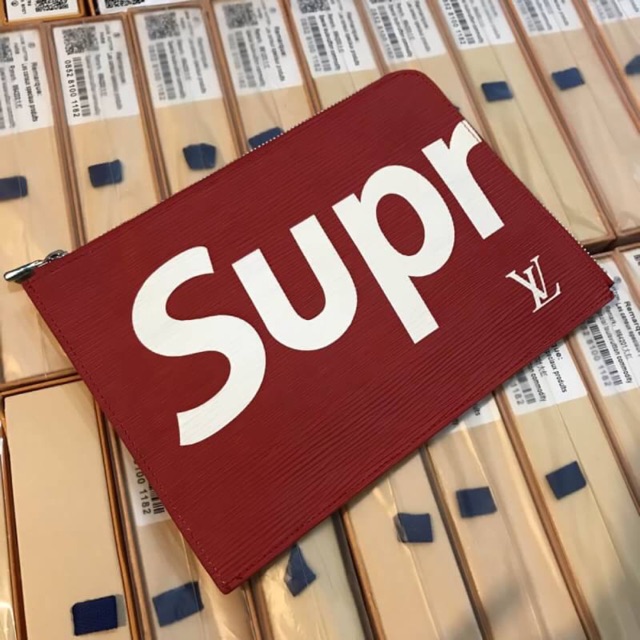 lv x supreme clutch