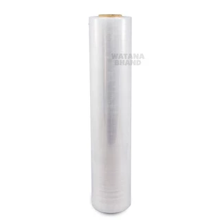 ฟิล์มยืด WATANA BHAND เกรดพรีเมี่ยม 🏭 เต็มสเปค 15 ไมครอน ฟิล์มยืดพันพาเลท Stretch Film Hand Wrap