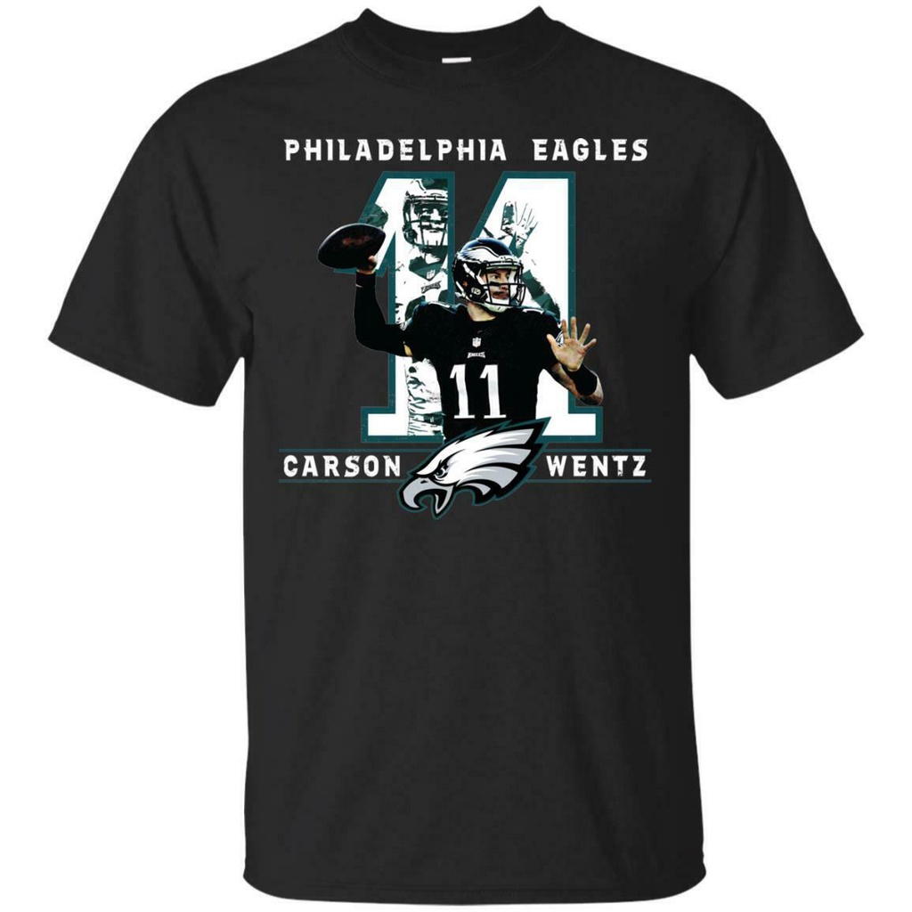 Philadelphia Eagles Super Bowl 2022 เสื้อยืด Nfl Sport Football Team Black Cotton