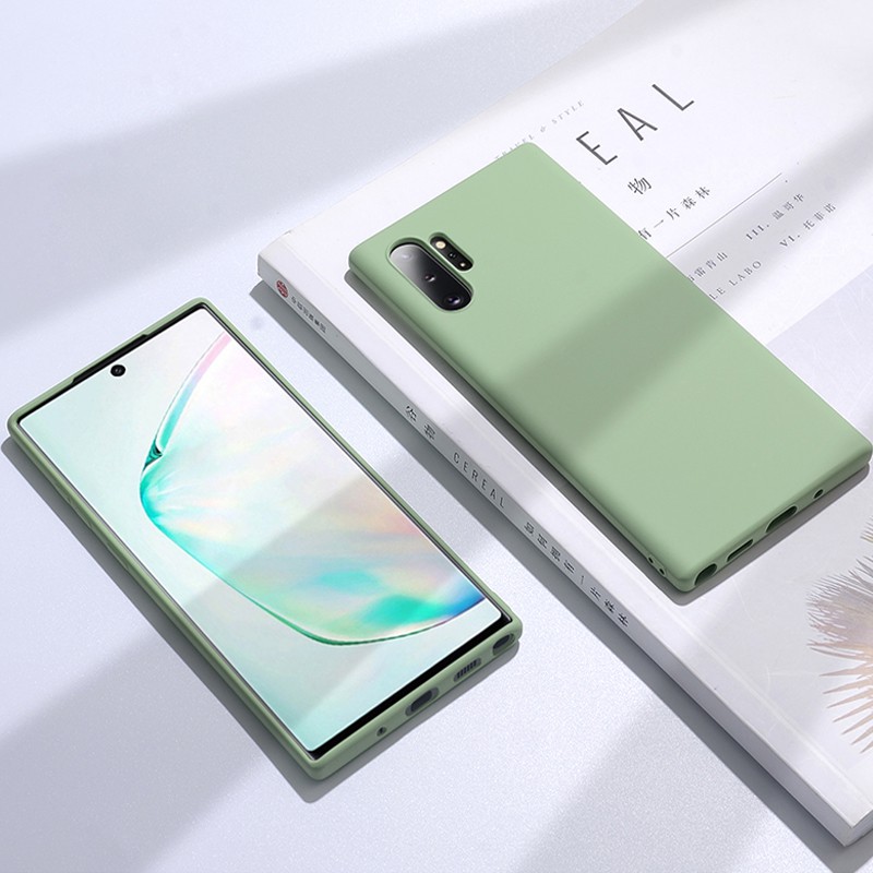 เคสมือถือ ซิลิโคน แบบบาง สำหรับ Samsung Note 10 Plus note10 9 8