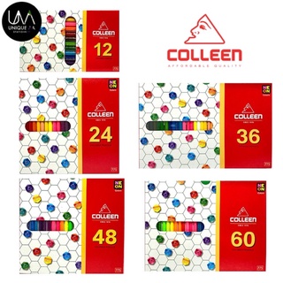 Colleen สีไม้คอลลีน หัวเดียว 12สี / 24สี / 36 สี/ 48 สี (775)