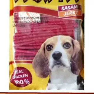 ขนมสุนัข ขนมหมา Sasami jerky by Bankadok 500G