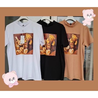 💫New In💫 (พร้อมส่ง) เสื้อยืดลายน้องหมี 🐻