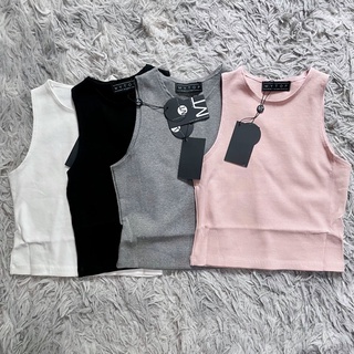 ♪ Minimal tank top เสื้อกล้ามครอป