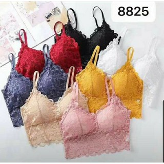 Sale 🔥ครอปบราลูกไม้ สายปรับได้🔥 สินค้าพร้อมส่ง