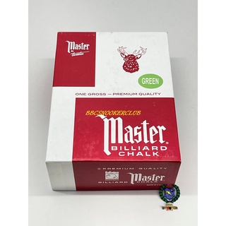 Tweeten USA MASTER ชอล์กสนุ๊กเกอร์ สีเขียว