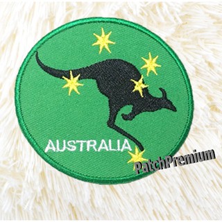 Australia จิงโจ้ - ตัวรีด (Size M) ตัวรีดติดเสื้อ