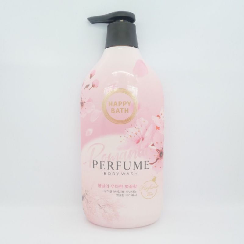 Happy Bath Perfume Body Wash 900 Ml # Romantic