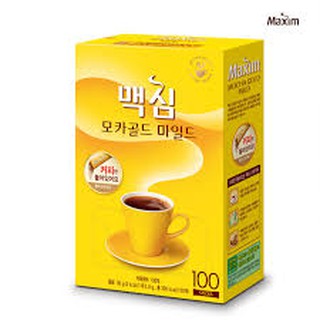 8801037019667 MAXIM กาแฟ 3 in 1 แม็กซิมมอคค่าโกลด์ 12g x 100 ซอง