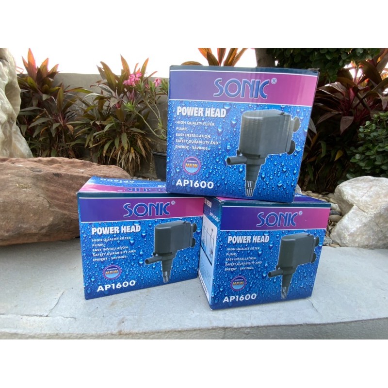 ปั๊มน้ำยี่ห้อ Sonic Ap1600 ปั้มน้ำคุณภาพดี อุปกรณ์ตู้ปลาสวยงาม(ราคาถูก) - รูปที่ 7