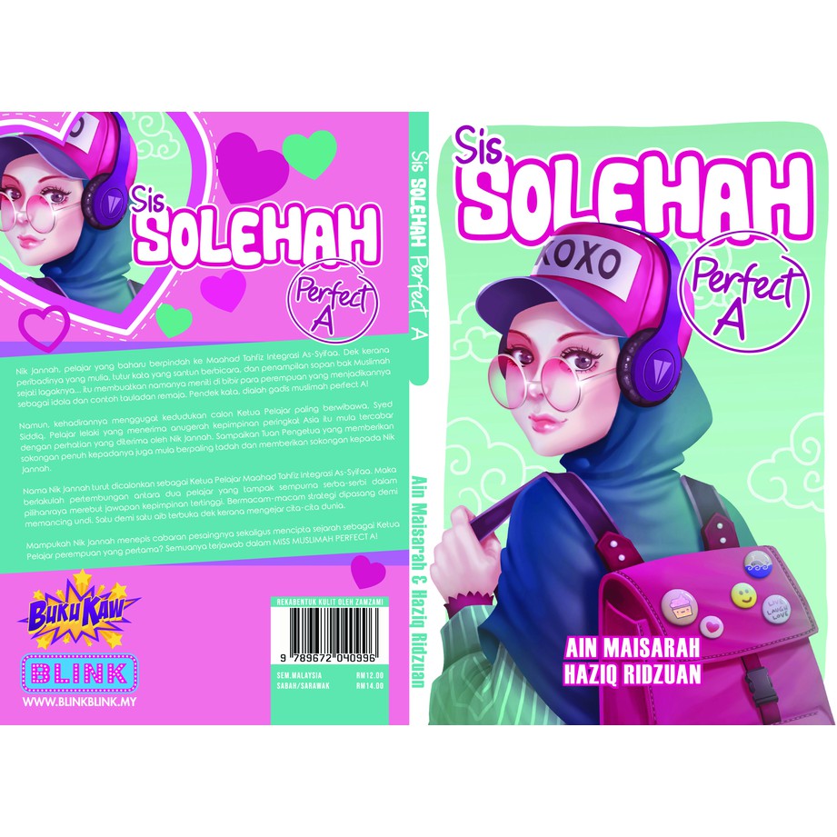 NOVEL AIN MAISARAH & HAZIQ RIDZUAN BLINK - SIS SOREHAH PERFECT A - BEAN RM15 - ร้านค้าที่ผ่านมา