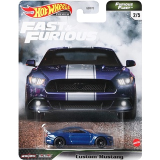 Hot Wheels Premium Fast and Furious - Furious Fleet Custom Mustang GRK56