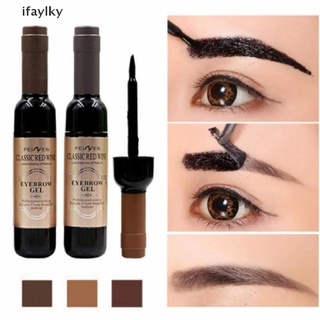 [IAY] Peel Off Eyebrow Tattoo Gel Black Coffee Gray Red Wine Tattoo Brow Gel HKZ